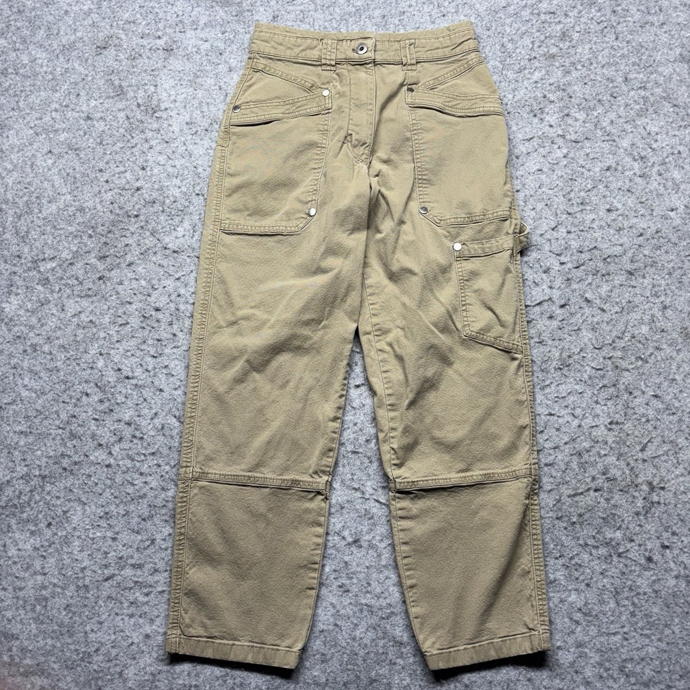Maeve Tan Ankle Cropped Pants